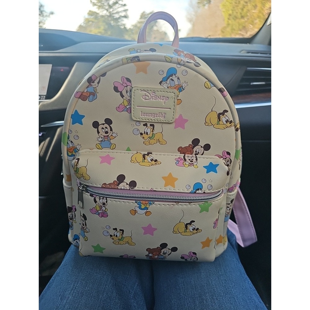 Loungefly Disney Baby Mickey Mouse Mini Backpack Minnie Pluto Donald & Friends